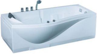 Гидромассажная ванна Gemy  173x83 см (G9010 B R)