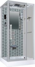 Прямоугольная душевая кабина Niagara lux  100x90 см (7714W)