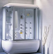Душевая кабина асимметричная Appollo  170x80 см (A-0734)