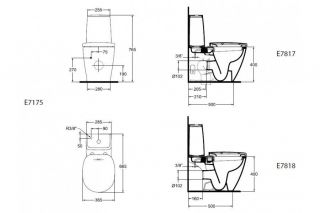 Бачок для унитаза Ideal Standard Connect (E717501)