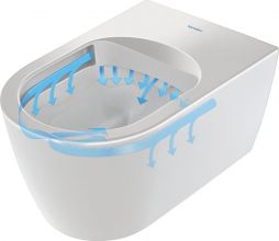 Безободковый унитаз Duravit Me by Starck (2530090000)