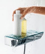 Смеситель для душа Hansgrohe Ecostat белый, хром (13161400)