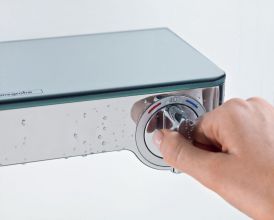 Смеситель для душа Hansgrohe Ecostat белый, хром (13171400)