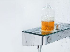 Смеситель для душа Hansgrohe Ecostat белый, хром (13171400)