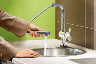 Смеситель для кухонной мойки Grohe Minta хром (32168000)