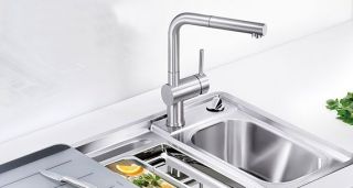 Смеситель для кухонной мойки Grohe Minta хром (32168000)