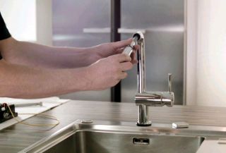 Смеситель для кухонной мойки Grohe Minta хром (32168DC0)