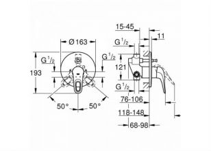 Grohe Eurostyle 2015 Solid (23730003)