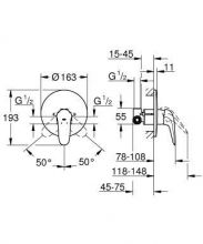 Grohe Eurostyle 2015 Solid (23725003)