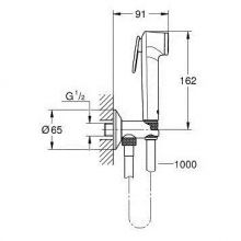 Гигиенический душ Grohe Tempesta-F Trigger Spray (26358000)