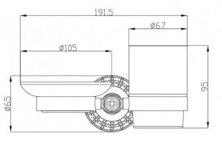 Мыльница Zorg Sl (AZR 21 SL)