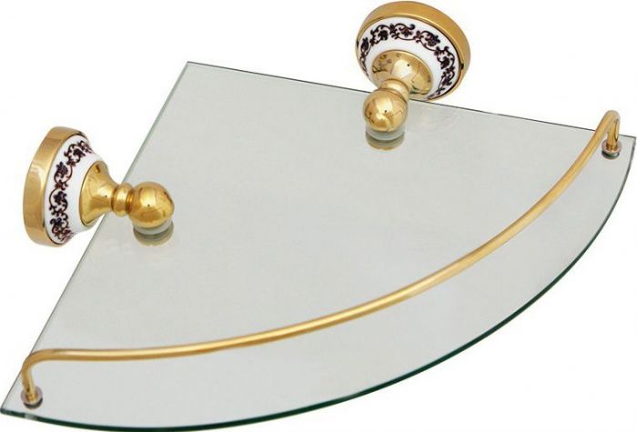 Корзина-полка для душа Fixsen Bogema Gold (FX-78503AG)