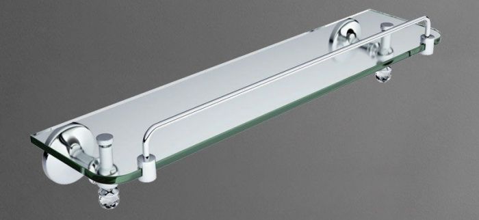 Стеклянная полка под зеркало Art&max ANTIC CRYSTAL (AM-E-2682SJ-C