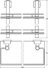 Полка для ванной Fbs Esperado (ESP 063)