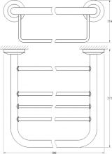 Полка для ванной Fbs Standard (STA 041)