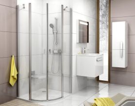 Полукруглый душевой поддон Ravak Elipso Pro 90x90 см (XA247701010