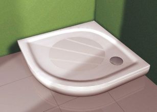 Полукруглый душевой поддон Ravak Elipso Pro 80x80 см (XA234401010