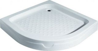 Полукруглый душевой поддон Bravat  90x90 см (Type-R1)