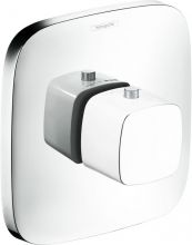 Элитный смеситель Hansgrohe PuraVida белый, хром (15772400)