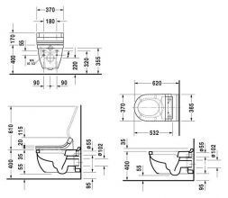 Элитный унитаз Duravit Starck 3 (2226590000)