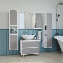 Полупенал MIXLINE АВРОРА-30 с открытым ящиком универсальный Дуб натуральный (535204)
