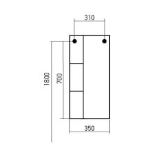Модуль для зеркала MIXLINE АВРОРА-35 Чибли (535130)