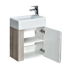 Тумба под раковину Aquaton Вита белый, ясень шимо (1A221401VTD70)