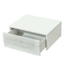 Комод Aquaton Сакура 60 ольха наварра, белый глянец (1A220403SKW80)