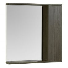 Зеркальный шкаф Aquaton Стоун 80 грецкий орех (1A228302SXC80)