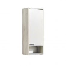 Шкаф - колонна Aquaton Флай 1-створчатый белый, дуб крафт R (1A237903FAX1R)