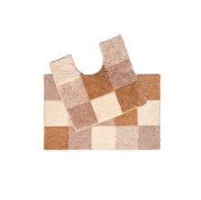 Набор ковриков для ванной комнаты Iddis "Hopscotch" (микрофибра, 2 шт.) 50х80 и 50х50 