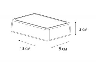 Мыльница Fixsen Twist (FX-1569A-4)