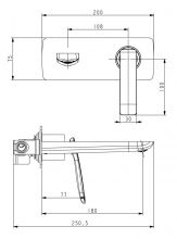 Смеситель для раковины Timo Helmi (4071/00-16SM chrome white)