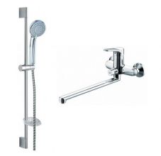 Комплект смесителей 2 в 1 BRAVAT Eco (F00414C) 