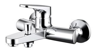 Смеситель для ванны c коротким изливом Bravat Eler (F6191238CP-01-RUS)