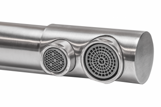 Смеситель для кухни ПСМ-ПРОФСАН PSM-300-22 STEEL с подключением фильтра тип См-МОЦБА