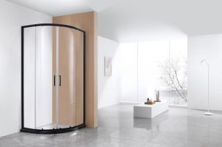 Душевой уголок BRAVAT BLACKLINE 900х900х2000 (BS090.1201B)