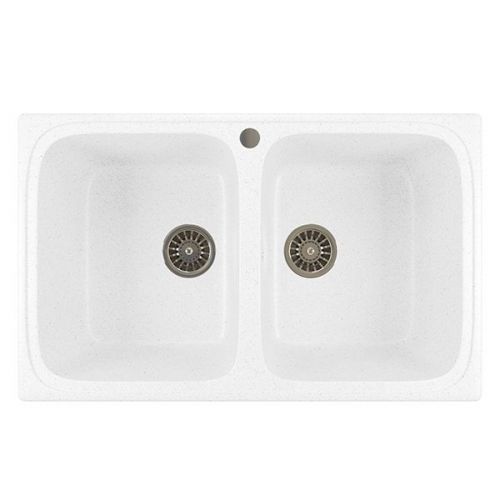 Мойка из искусственного мрамора MIXLINE ML-GM23 49,5x77,5 (532404)