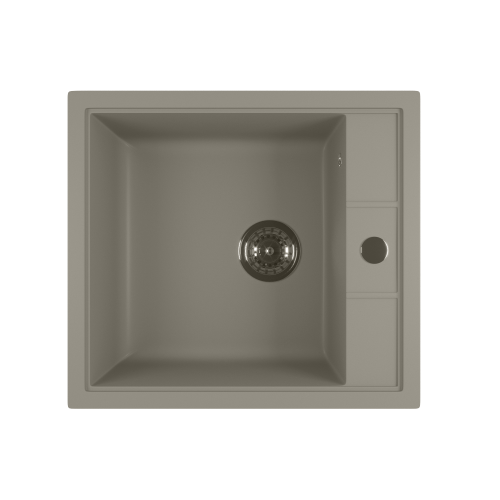 Мойка из искусственного мрамора MIXLINE ML-GM28 44,5x50 (533506)
