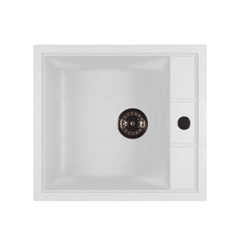 Мойка из искусственного мрамора MIXLINE ML-GM28 44,5x50 (533507)