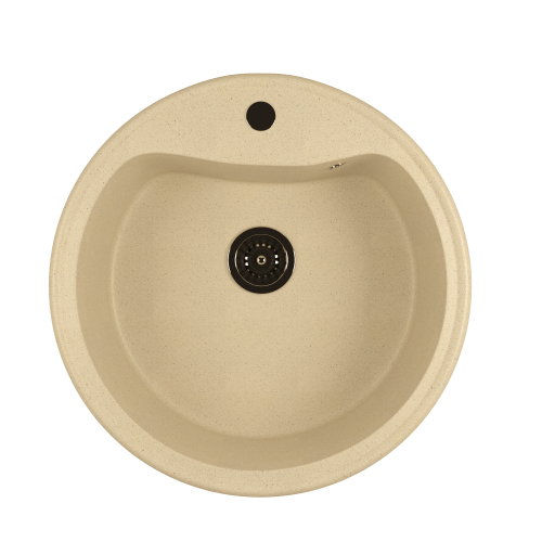 Мойка из искусственного мрамора MIXLINE ML-GM09 49x49 (533494)