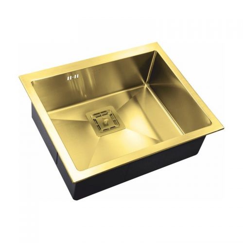 Мойка кухонная ZORG Inox PVD (SZR-5844 BRONZE)