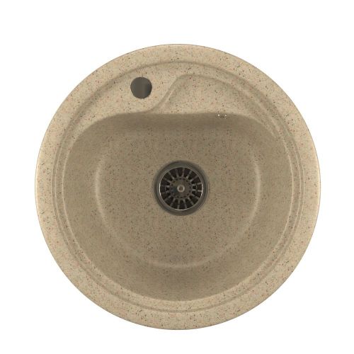 Мойка из искусственного мрамора MIXLINE ML-GM10 44x44 (525064)
