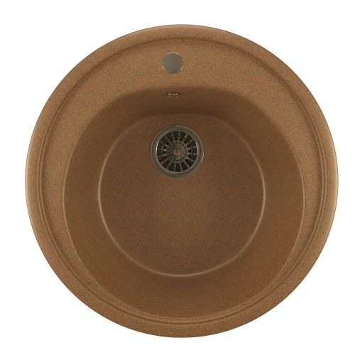 Мойка из искусственного мрамора MIXLINE ML-GM11 50x50 (525073)