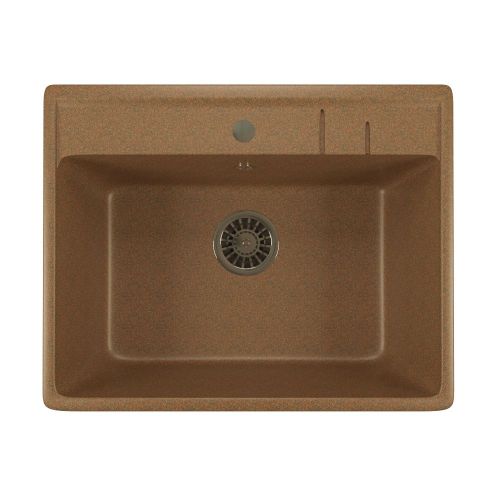Мойка из искусственного мрамора MIXLINE ML-GM15 49x55 (525105)