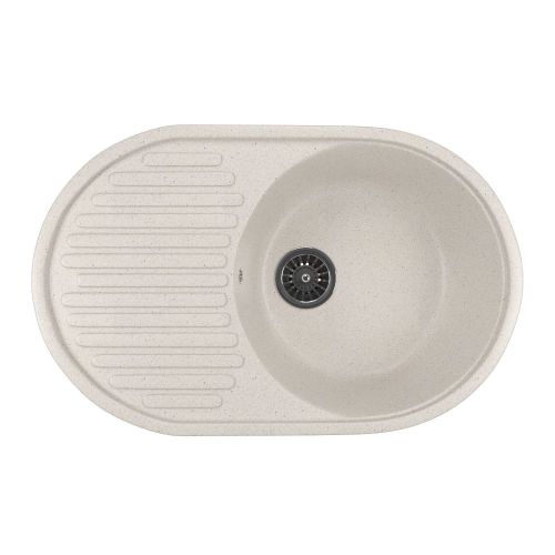 Мойка из искусственного мрамора MIXLINE ML-GM16 45,5x72 (525115)