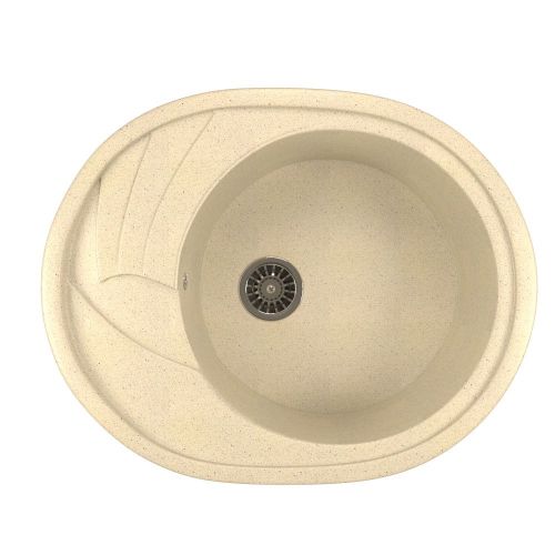Мойка из искусственного мрамора MIXLINE ML-GM17 46,5x57 (525122)