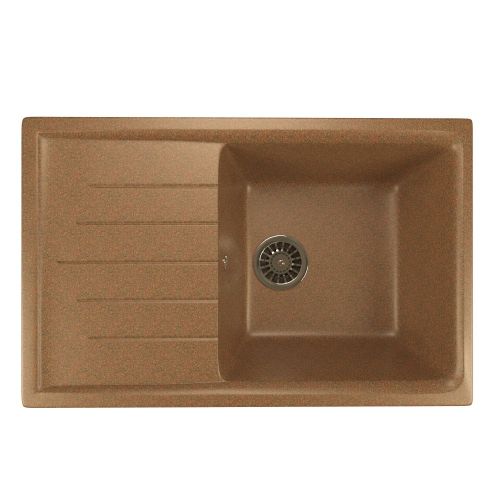 Мойка из искусственного мрамора MIXLINE ML-GM19 49,5x75 (525154)