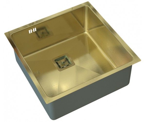 Мойка кухонная ZORG Inox PVD (SZR-44 BRONZE)