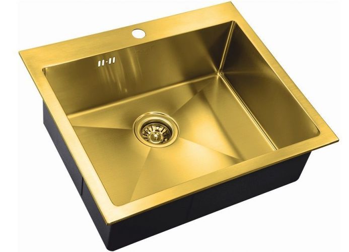Мойка кухонная ZORG Inox PVD (SZR-5951 BRONZE)
